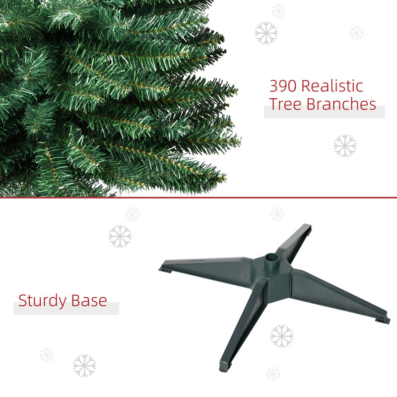 The Holiday Aisle® Slender Christmas Tree & Reviews Wayfair